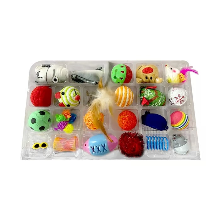 🏆Akció⚡2025-ös adventi naptár sorozat – Karácsonyi visszaszámláló készlet macskatollakkal. 24 napos interaktív játék macskabarátoknak.