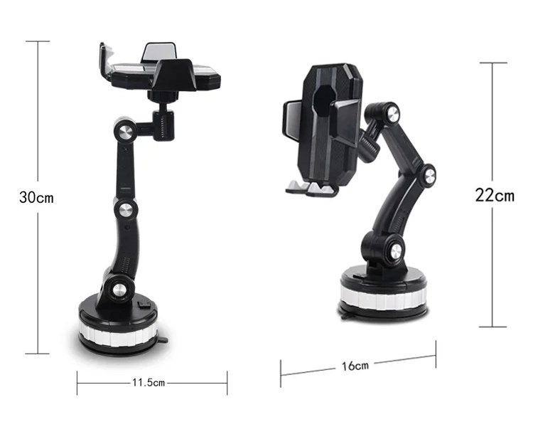 Szívókorongos autós telefontartó