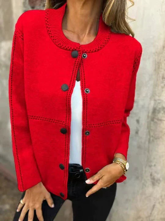 🌸Tavaszi akciók💐 Női gombos kardigán pulóver