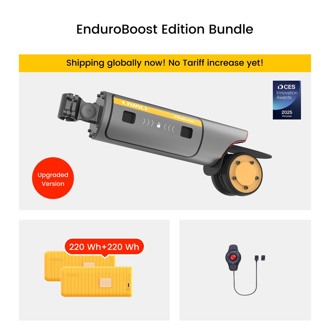 LIVALL PikaBoost 2 elektromos kerékpár átalakító készlet -- Erőteljes lendület, rugalmas mozgások