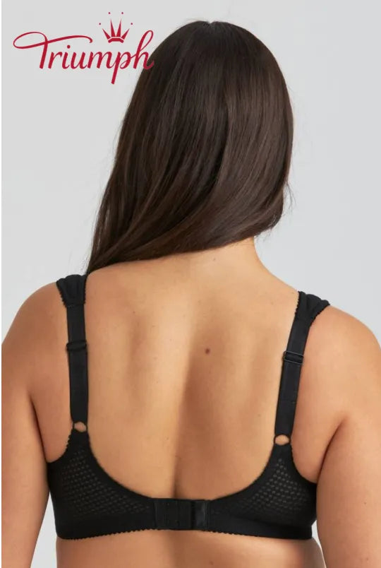 Triumph - 3 részes szett 🔥 Kényelmes csipke melltartó mintával