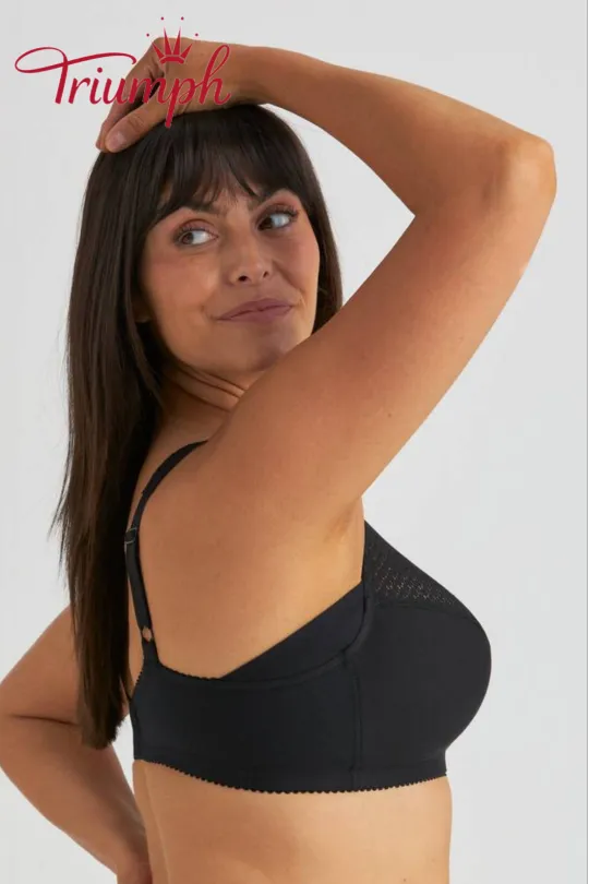 Triumph - 3 részes szett 🔥 Kényelmes csipke melltartó mintával