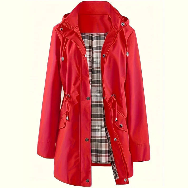 🧥50% kedvezmény🌧️💧 Egyszerű, vízálló és szélálló kabát, szélálló kabát kapucnival🍃