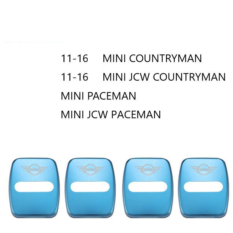 Forró Akció ✨50% Kedvezmény ✨Rozsdamentes Acél Korróziógátló Autó Ajtózár Védőburkolat 🔥4 db 🔥
