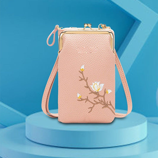 🔥👛Crossbody mobiltelefon pénztárca nőknek🌸
