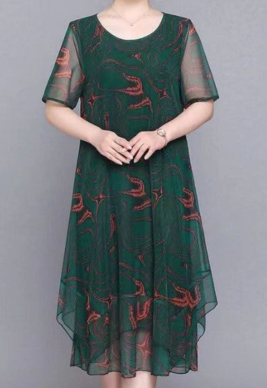 🌺Elegáns, bő sifon ruhák plus size méretekben