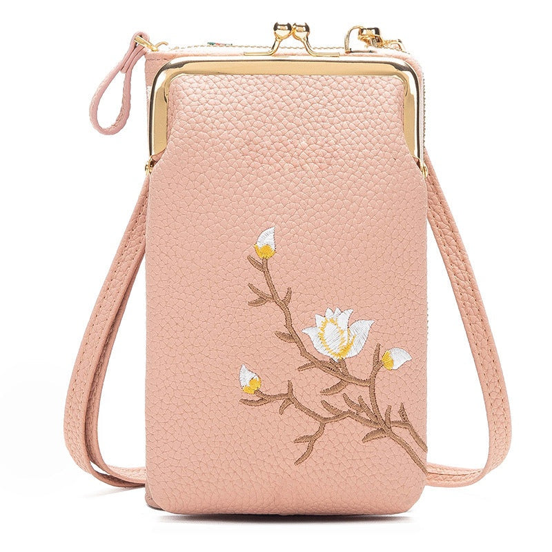 🔥👛Crossbody mobiltelefon pénztárca nőknek🌸