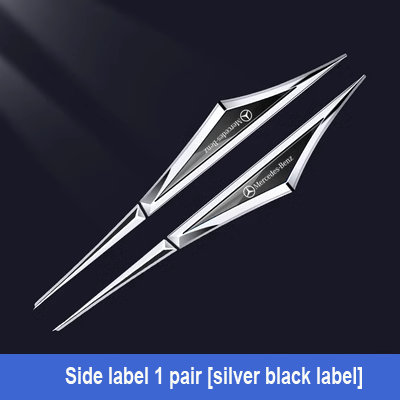 Kreatív horganyzott fém autómatricák✨2 db✨