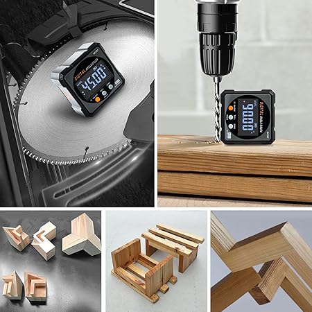 Pousbo® Mini LCD digitális dőlésmérő