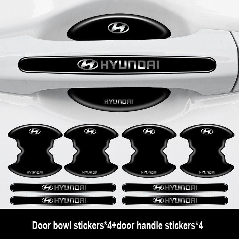 Sűrűsített autóajtó ragasztó logóval ✨8 db✨