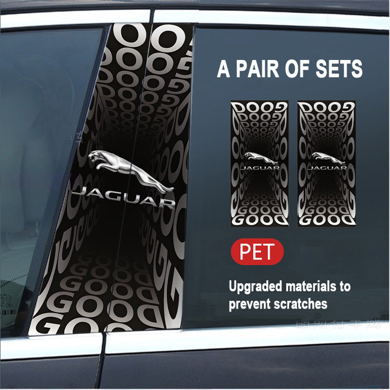 🔥Kiárusítás🔥2025-ös autó kreatív B-oszlop módosító HD védőfólia (2 db)