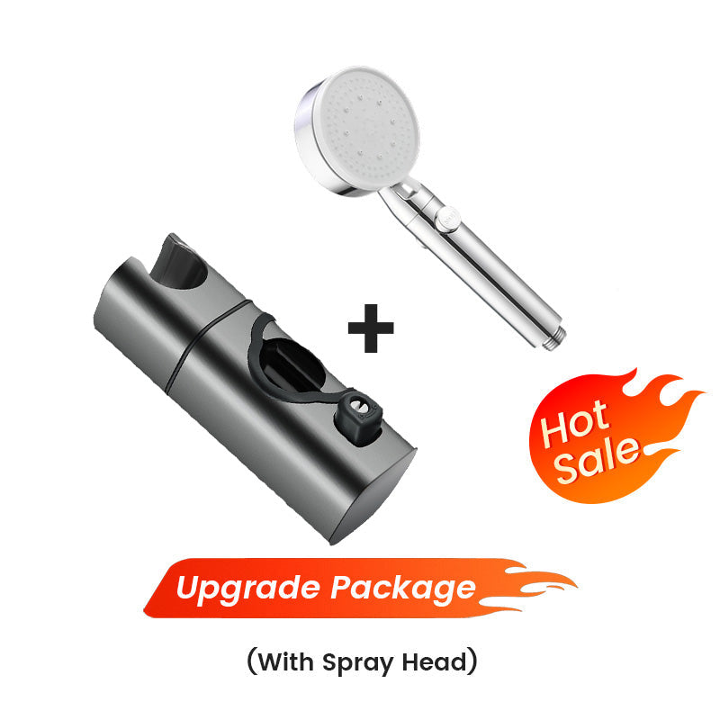 🔥A legkönnyebben használható🔥Szerszám nélkül felszerelhető zuhanyrúd és zuhanyfej.