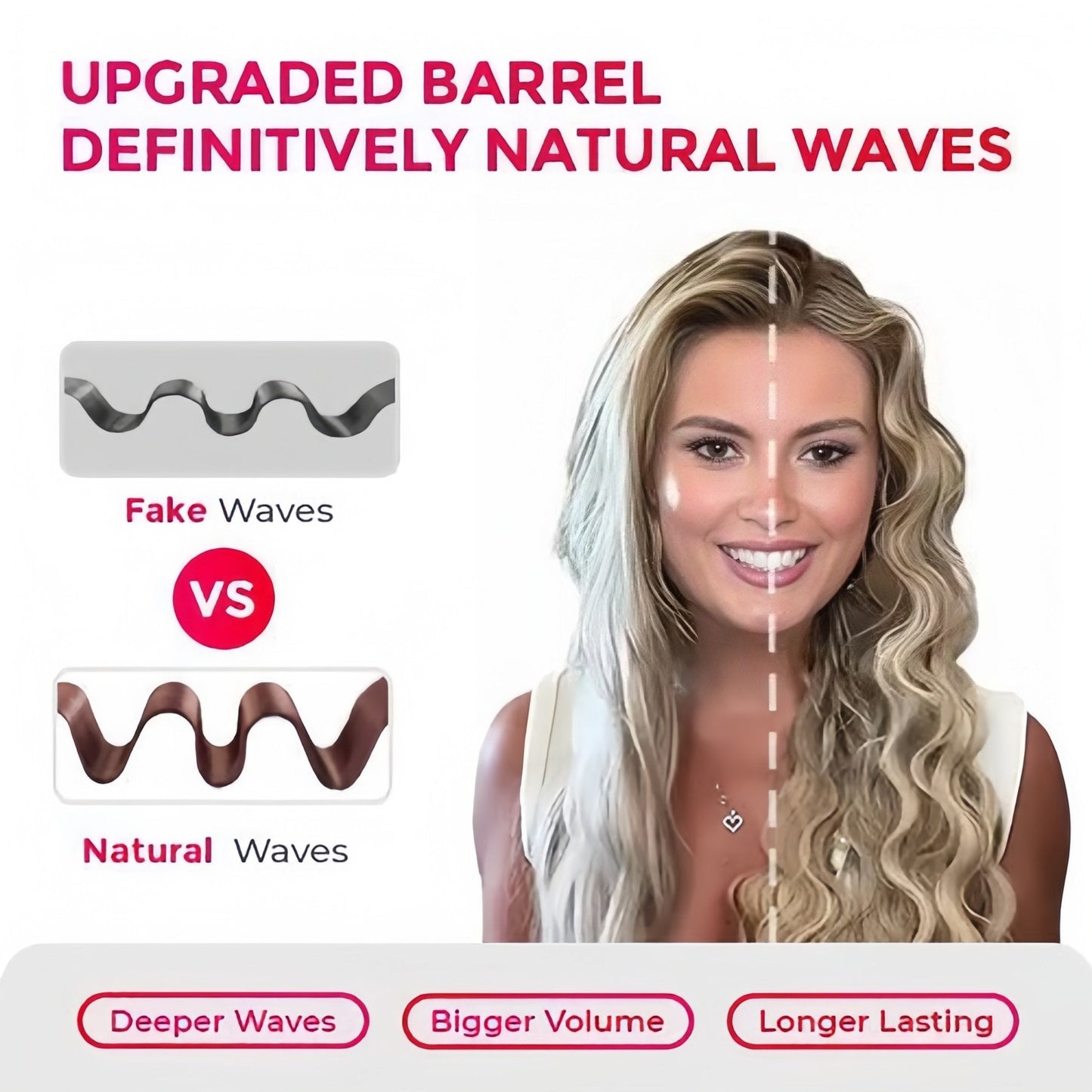 💯 Negatív iontechnológiás hajformázó eszköz 💖