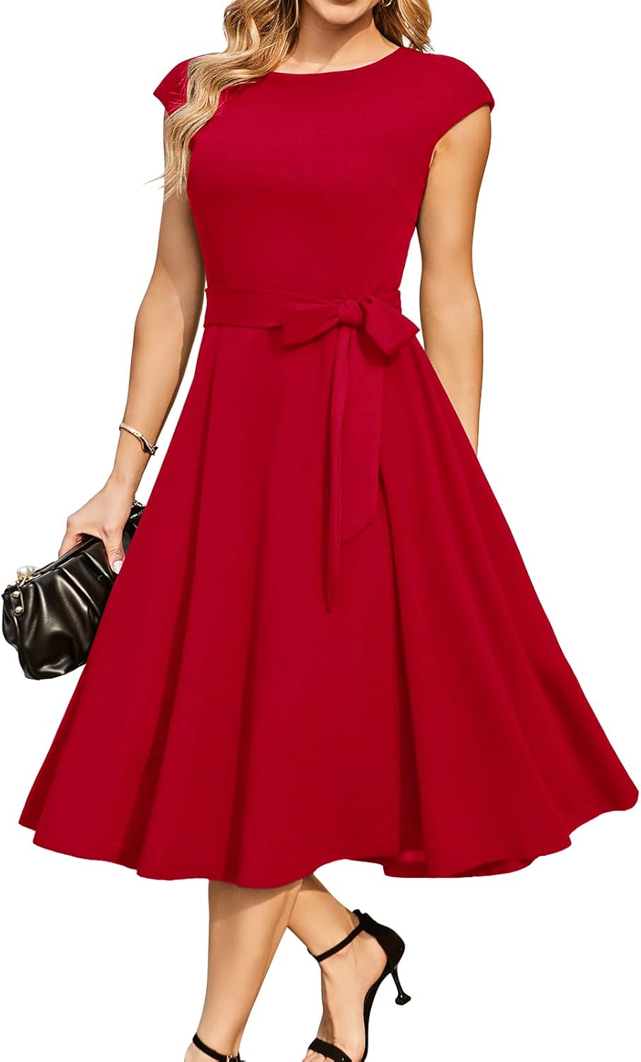 DRESSTELLS koktélruhák nőknek, alkalmi menyasszonyi ruhák, visszafogott báli ruhák templomi fogadásokra 2025-ben