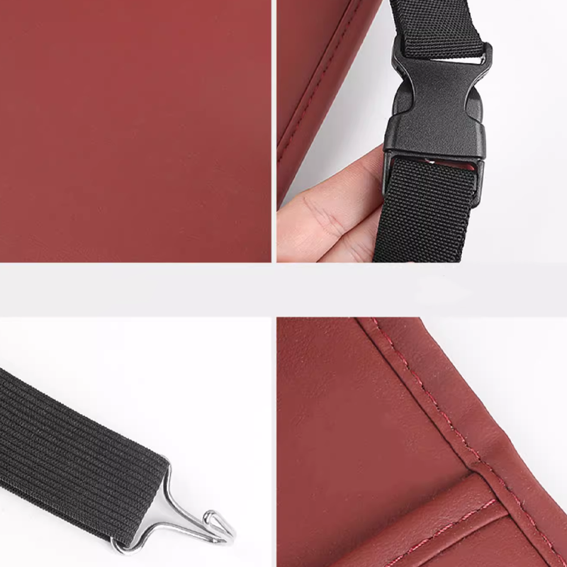 DriveEase hátsó ülésre való szervező - Többrekeszes, függő rendező egyedi logóval