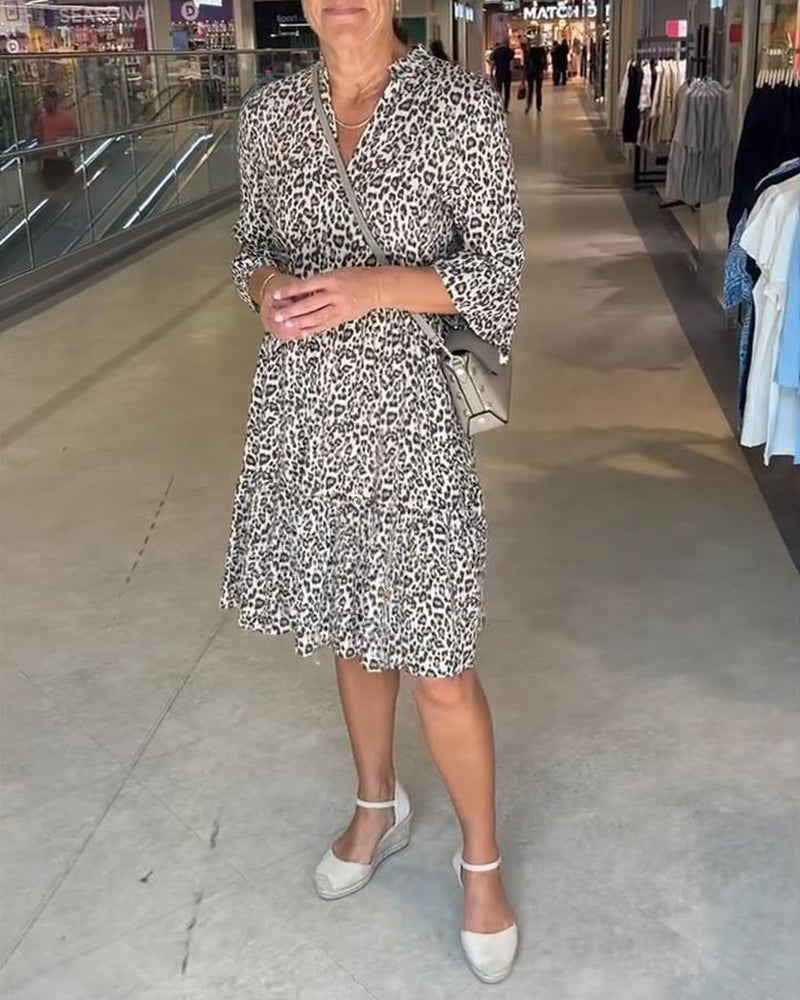 Leopárdmintás ruha