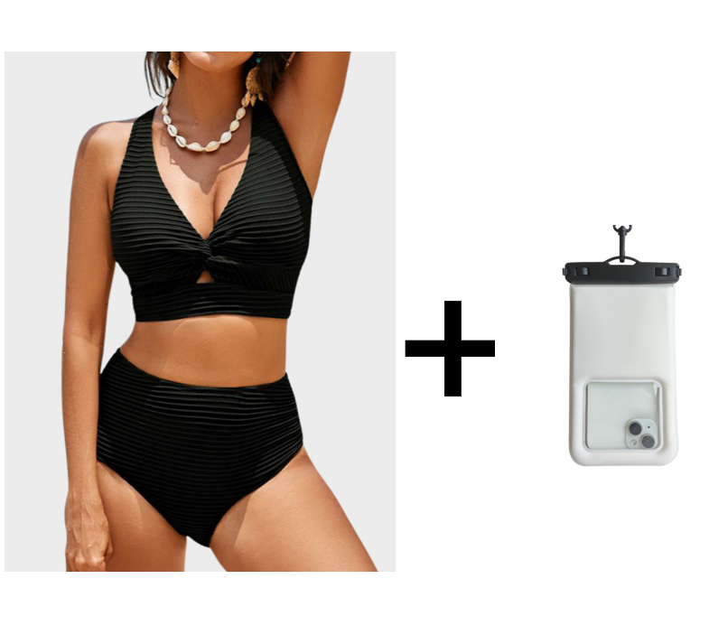 👙Magas derekú bikini szett