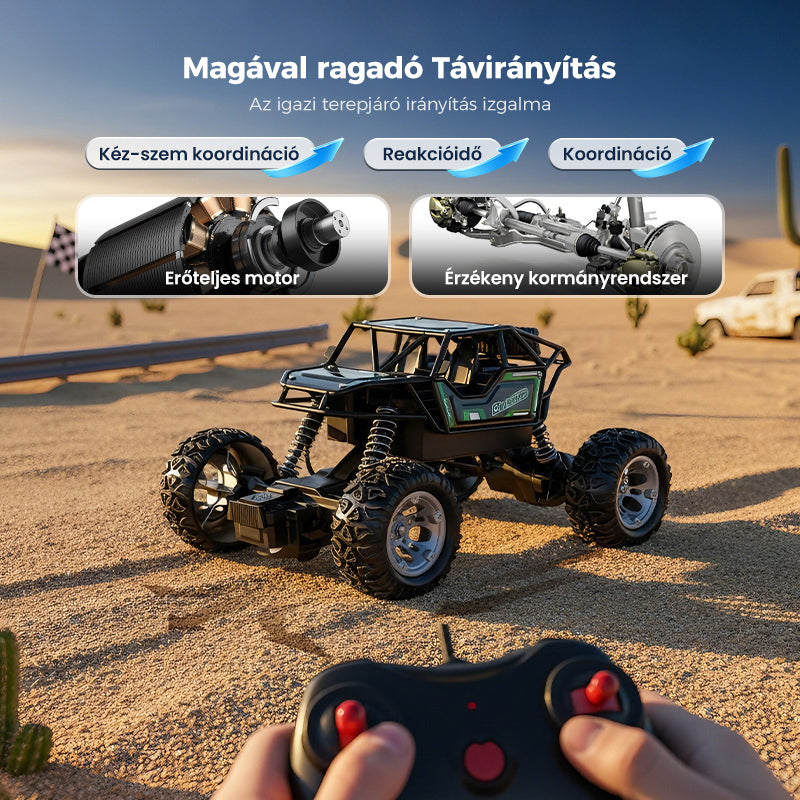 🔥Gyerekek Ötvözött mászó négykerék-meghajtású RC autó