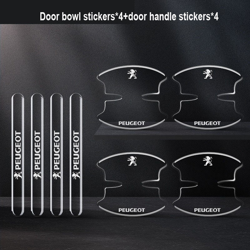 Sűrűsített autóajtó ragasztó logóval ✨8 db✨