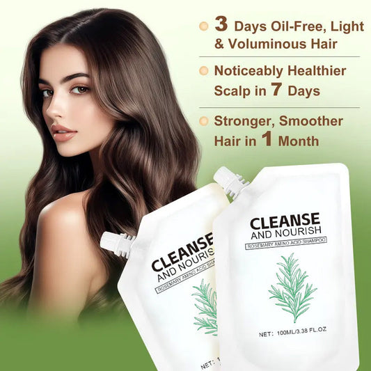 ✨Frissítő hajsampon, amely simaságot és fényt ad a hajnak