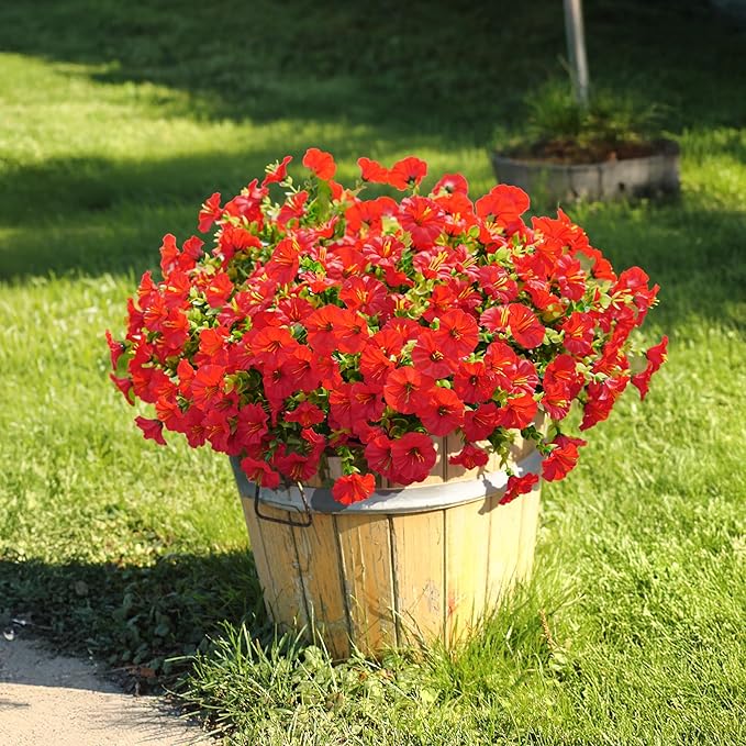 💥A legmagasabb minőségű, továbbfejlesztett anyag 🌸UV-álló és nem fakuló szulák (cserép nélkül)