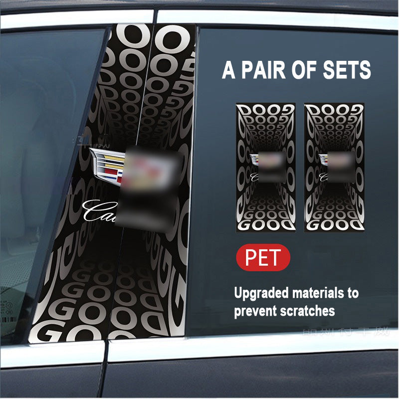 🔥Kiárusítás🔥2025-ös autó kreatív B-oszlop módosító HD védőfólia (2 db)