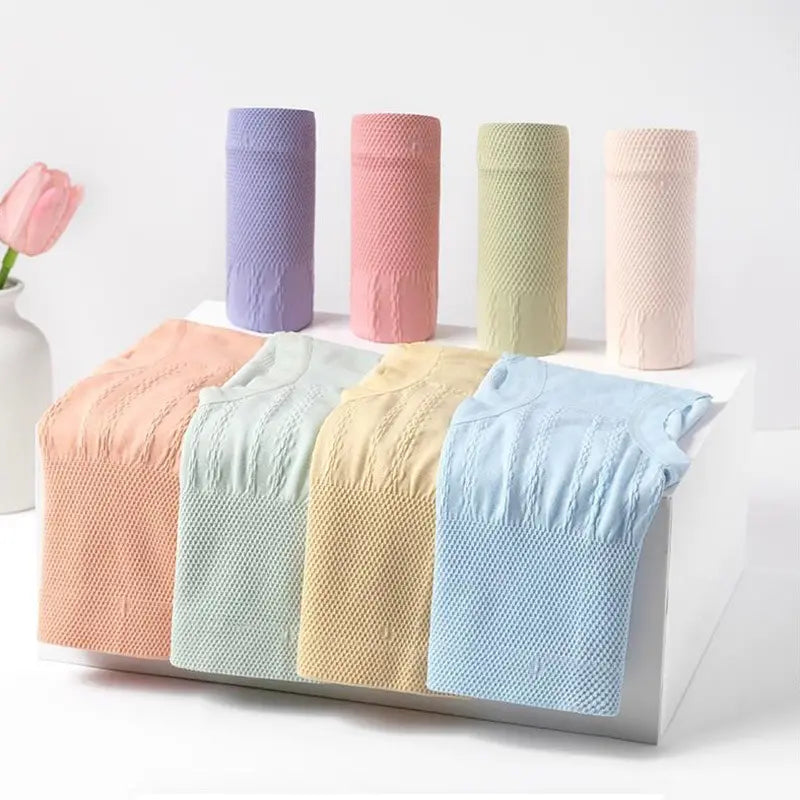 🔥🩲(7 darab) Utolsó nap - 50% kedvezmény - Antibakteriális magas derekú hasformáló bugyi