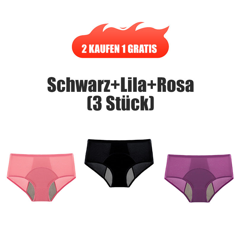 (L-8XL)🌸Vásárolj 2-t, kapsz 1-et ingyen🔥Női Magas Derekú, Szivárgásmentes Alsónemű👙