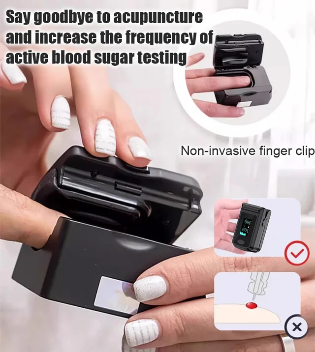 [#1 Legjobb Termékek 2025-ben]🔥Nagy Akció - 50% KEDVEZMÉNY🔥Nem invazív vércukorszintmérők