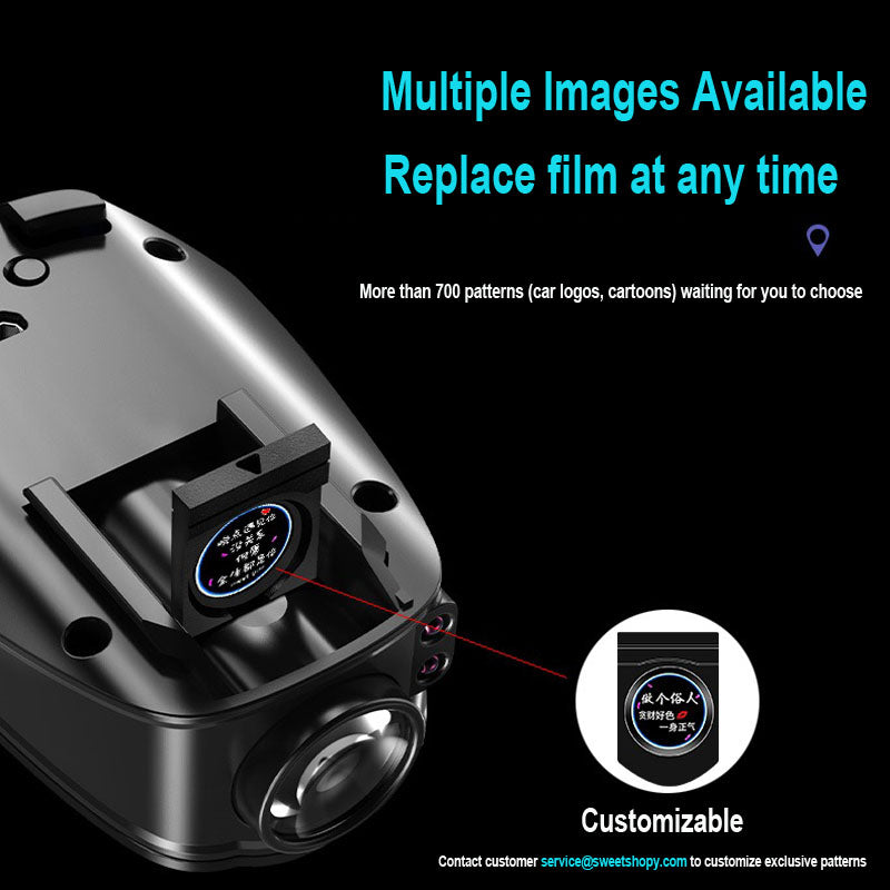 Forró akció ✨50% kedvezmény ✨5D intelligens LED üdvözlőlámpák érzékelővel