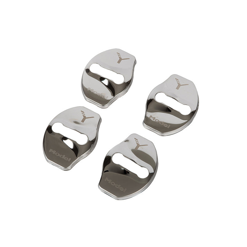 Forró Akció ✨50% Kedvezmény ✨Rozsdamentes Acél Korróziógátló Autó Ajtózár Védőburkolat 🔥4 db 🔥