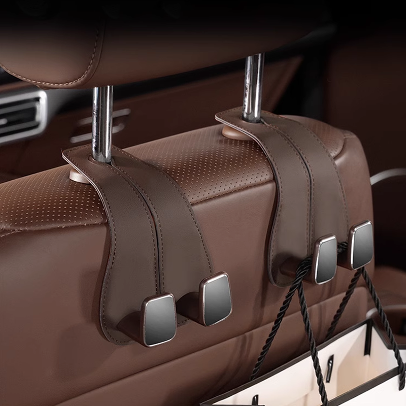 LUXHOOK prémium autósülés-akasztó – logó személyre szabása és helytakarékosság