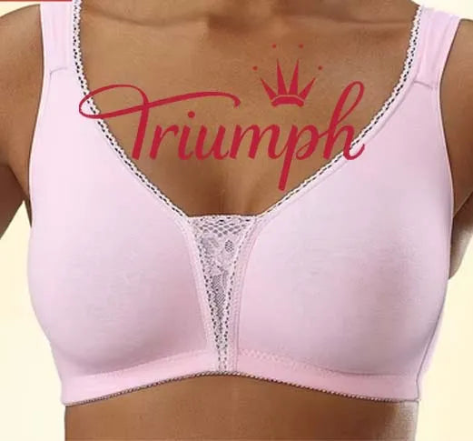 👙TRIUMPH - [3 db] 🔥50% kedvezmény nagyméretű szexi csipke fehér melltartóból