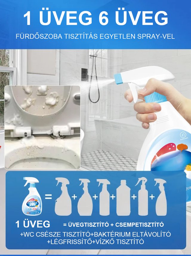 UBELA fürdőszoba tisztítószer