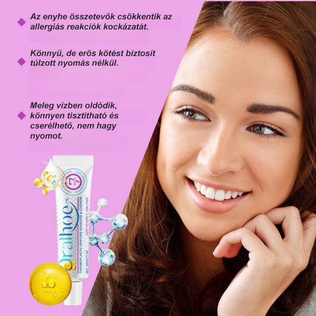 【Élelmiszeripari】hőre lágyuló műanyag műfogsorragasztó