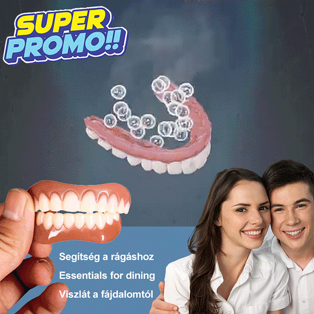 Tökéletes Mosoly Fogpótlás Készlet