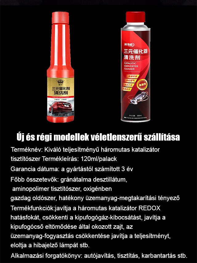 Legfelsőbb hatékony háromutas katalizátor tisztító