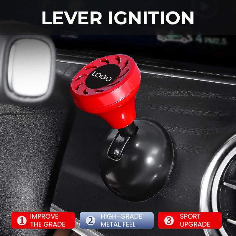 Szabd testre autód egygombos fém indítókarját