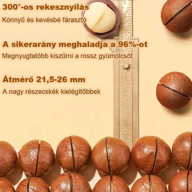150 g nassolnivaló makadámdió
