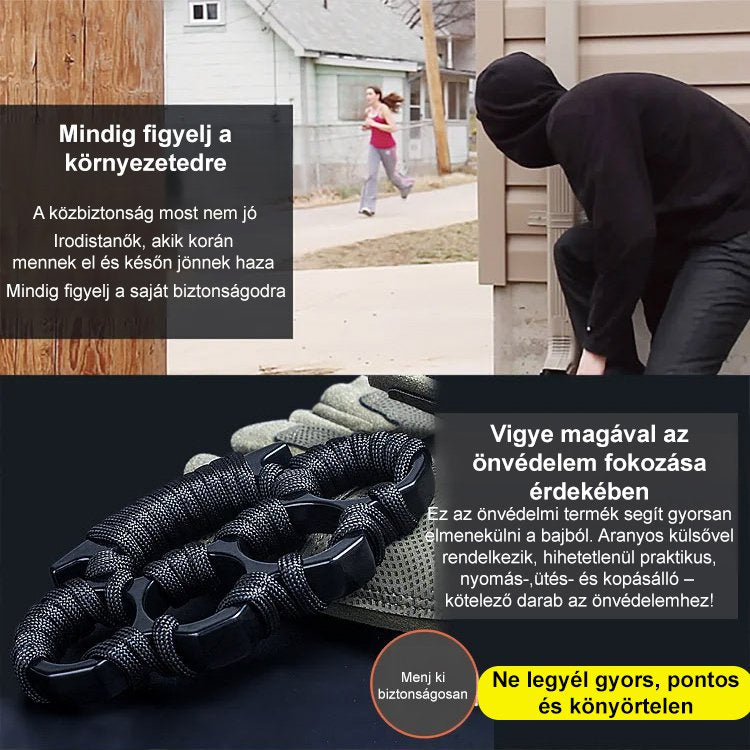 【Önvédelemhez szükséges】Autós önvédelmi ablakbetörő ököl