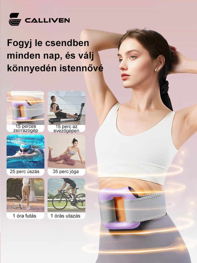 【Nem szükséges edzés Gyors zsírégetés】Rezgő fascia masszázsgyűrű