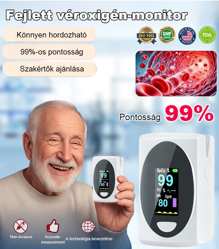 Fejlett véroxigén monitorok