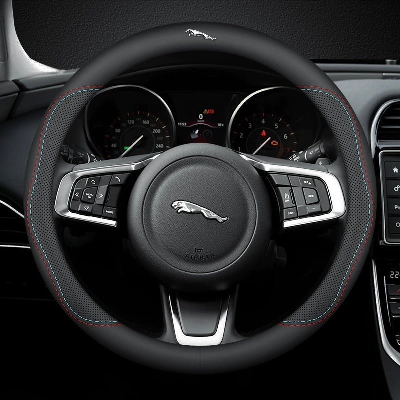 Prémium nappabőr kormánykerék-huzat – Luxus kényelem, lélegző konstrukció és egész éves tartósság