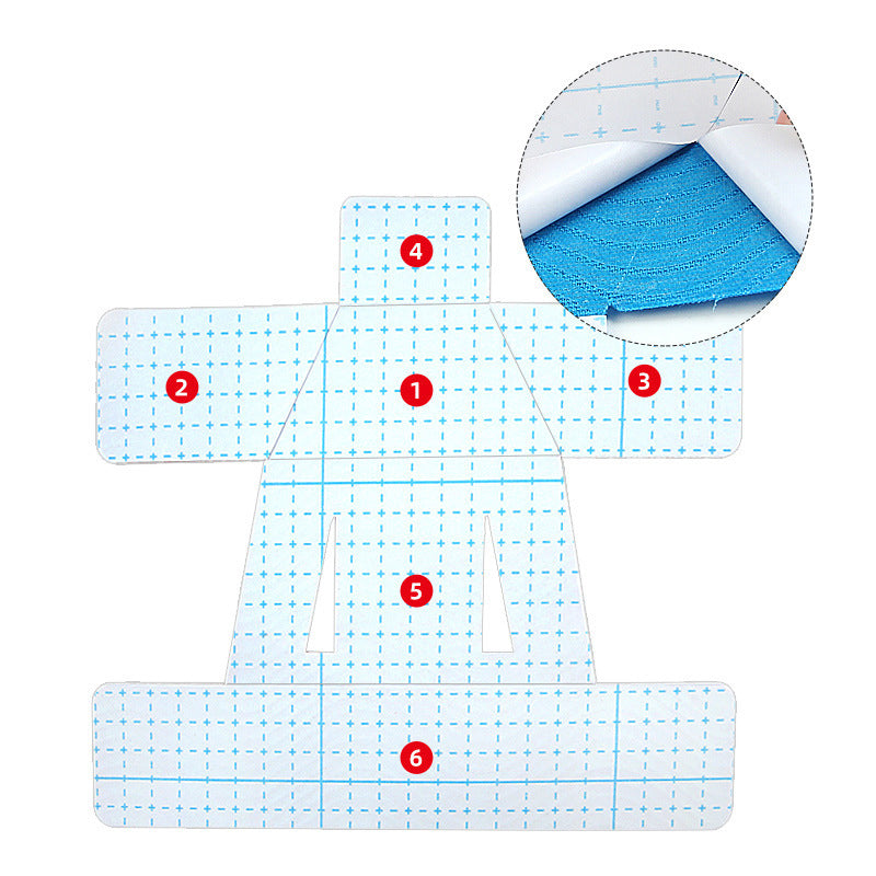 💪Előre vágott rugalmas kineziológiai szalagok a váll megtámasztásához