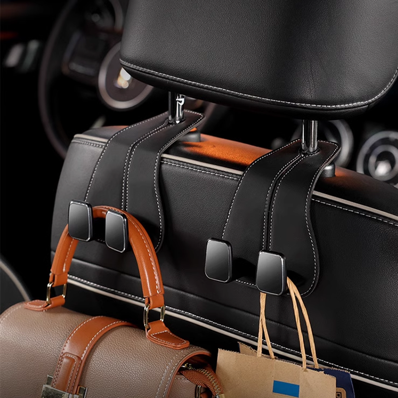 LUXHOOK prémium autósülés-akasztó – logó személyre szabása és helytakarékosság