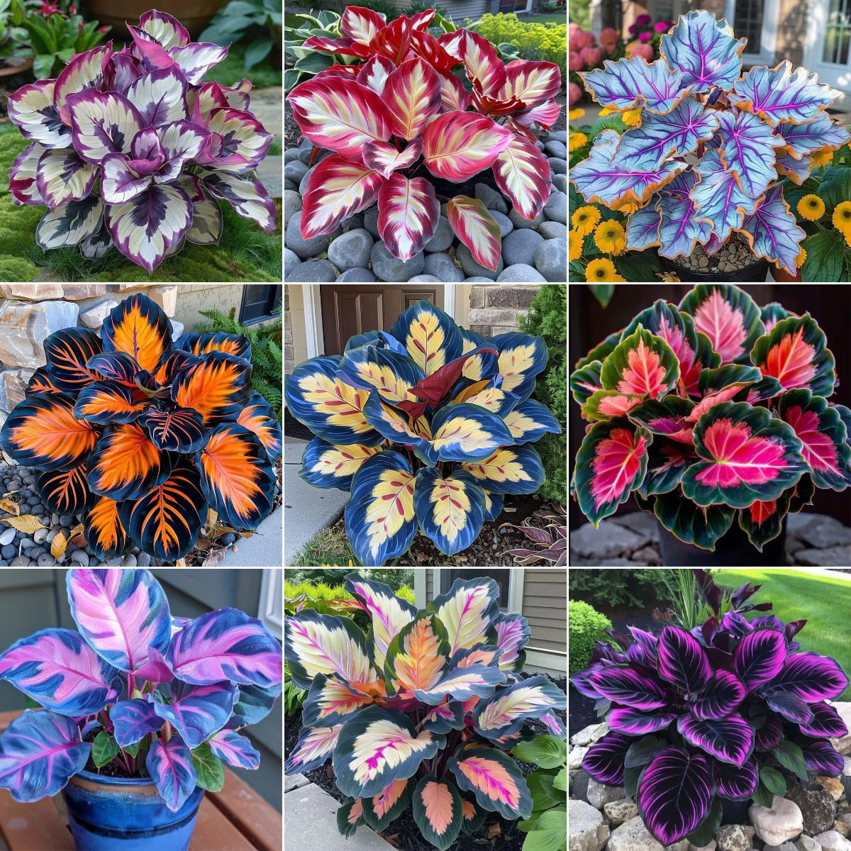🌿 Színes hosta magok – az árnyék királya a kertben! 🌿