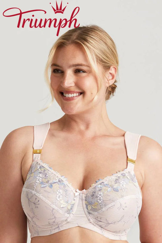Triumph - 3 db. (75A-120H) 💝- Romantikus dupla melltartó hímzéssel