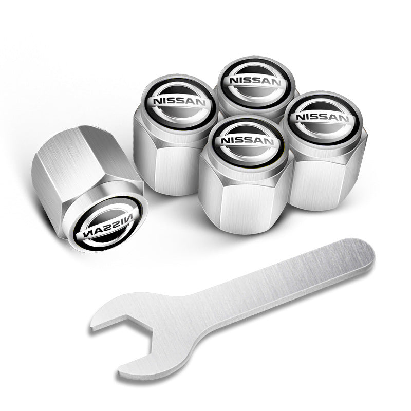 🔥Szelepkupakok autógumikhoz (5 db + 1 villáskulcs)