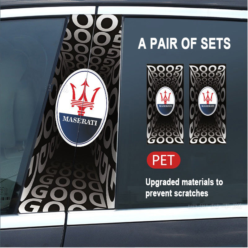 🔥Kiárusítás🔥2025-ös autó kreatív B-oszlop módosító HD védőfólia (2 db)