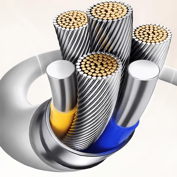 🔥4 az 1-ben USB töltőkábel, gyors töltés⚡